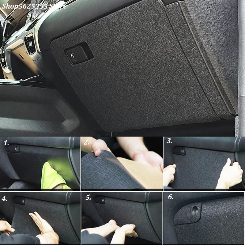 Für KIA SORENTO MQ4 2021 2022 Auto Co-pilot Anti-kick Pad Anti-schmutzig Matte Abdeckung Aufkleber dekoration Leder Streifen Zubehör