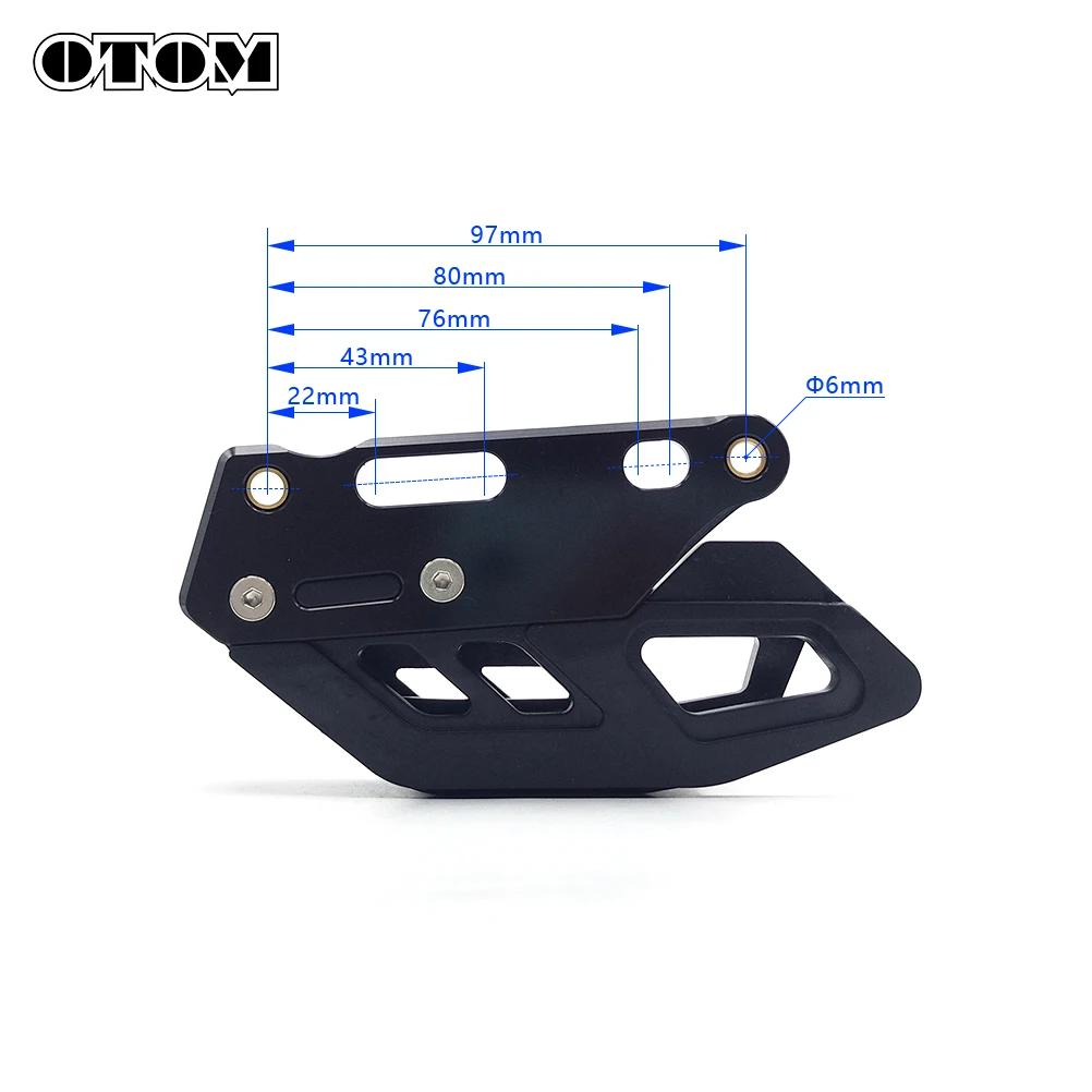 OTOM Motorcycle CNC Chain Guard Guide Aluminum Sprocket Protection For HONDA CRF250L CRF250RALLY CRF300L CRF300RALLY Dirt Bikes