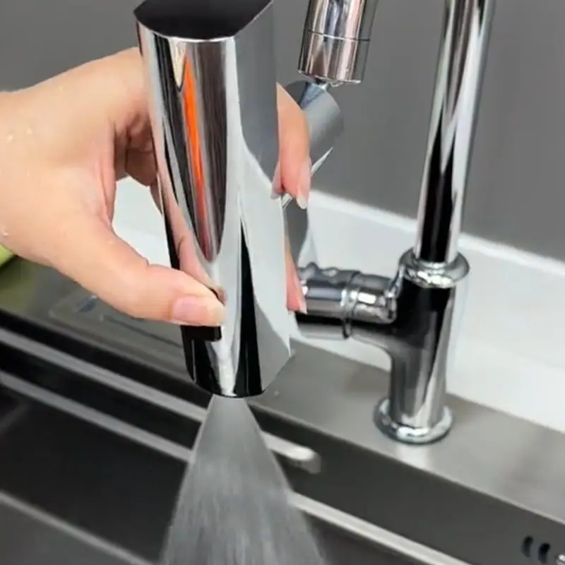 2023 New Waterfall Kitchen Faucet Rotatable pressurize Water Tap multifunctional Anti-Splash Device Faucet General Connector