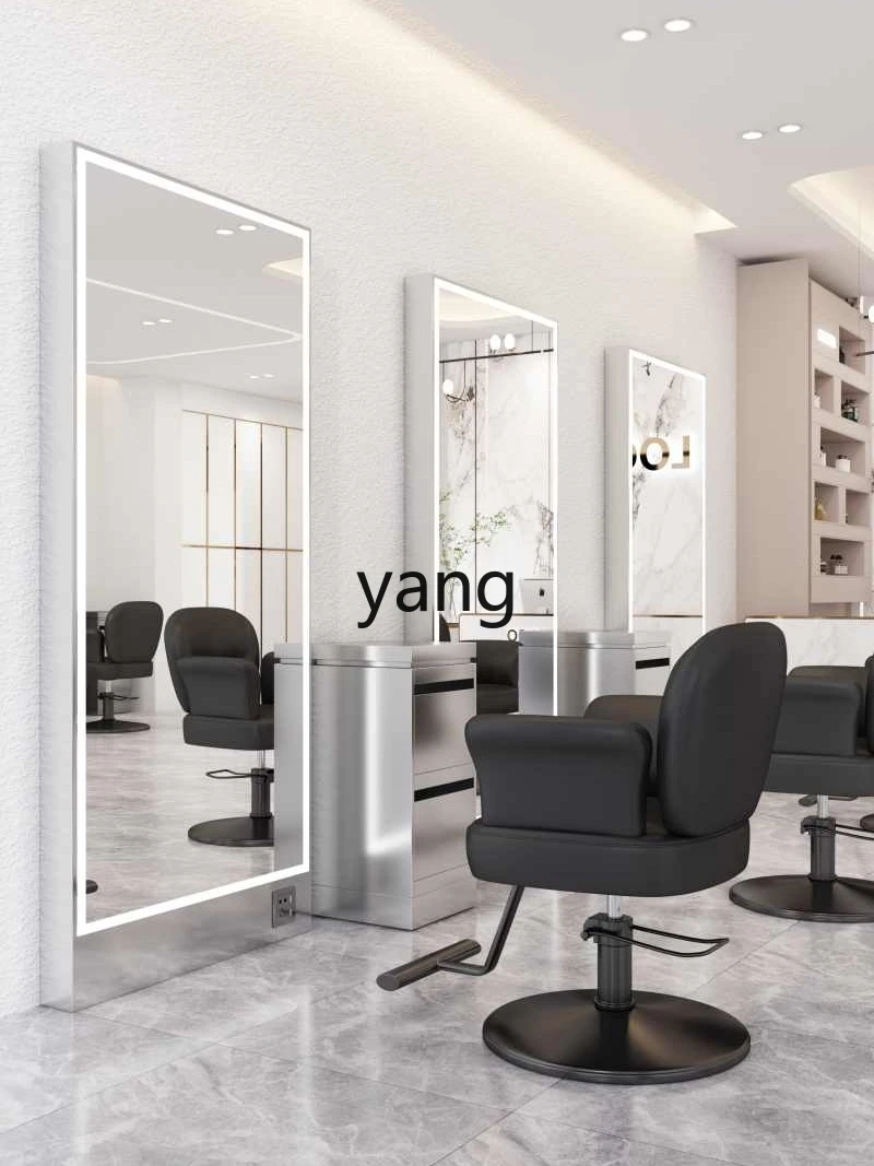 CX Barber Shop Dressing Table for Hair Salon Hair Salon Floor Hair Cutting Double-Sided Wall Hot Dyeing Fashion Shop