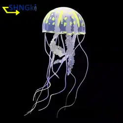 Marine Aquarium Decoration Jellyfish for Aquarium Decors Luminous Accessories Aquatic Plants for Natural Aquariums & Fish Bowls