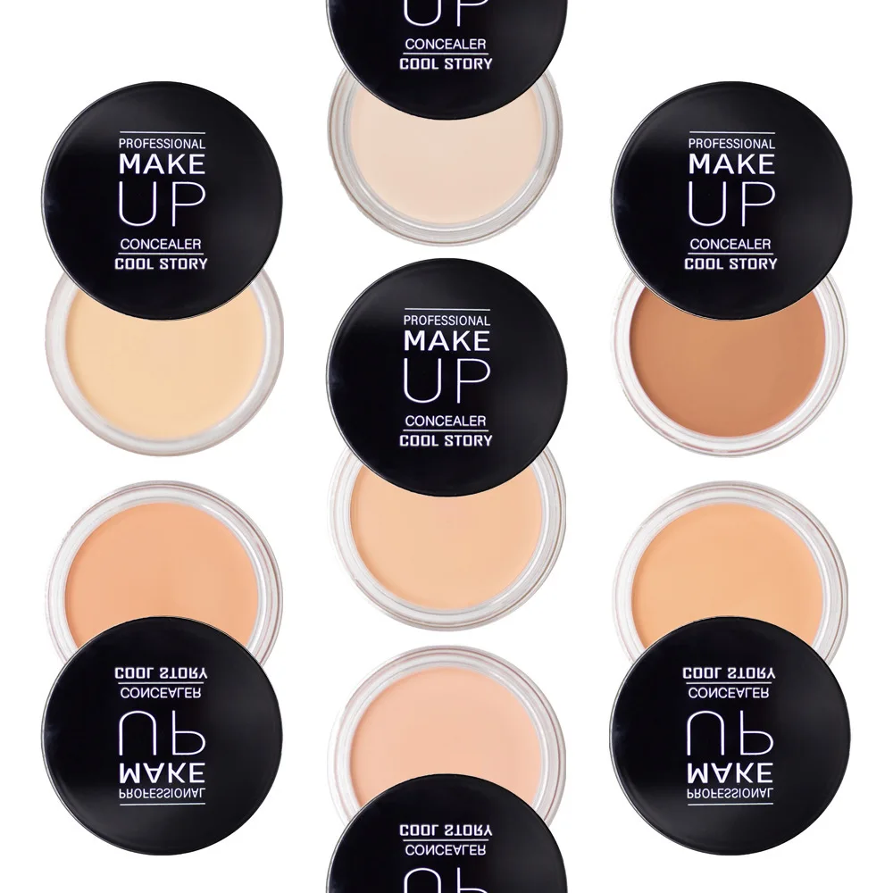 Der Concealer ist langlebig, wasserfest, schweißbeständig, kann Flecken, Akneflecken, natürliche Augenringe und Foundation-Make-up abdecken