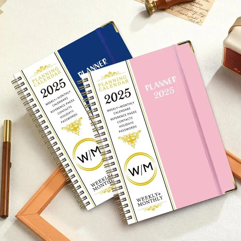 2025 Calendar Planner Calendar Planner Monthly Planner Calender Book Daily Planner Planning Calendar January-December 2025 A5