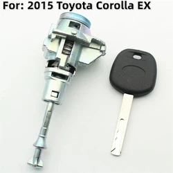 XIEAILI OEM cilindro serratura porta sinistra cilindro serratura automatica per Toyota 2015 Corolla EX con 1 pz chiave S350