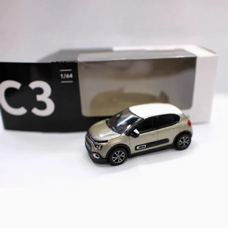 Norev Diecast Alloy 1:64 Citroen C3 SUV Off-road Vehicle Car Model Static Collection Decorated Holiday Gifts Toys