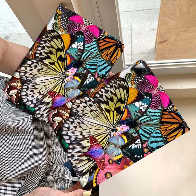 

Eye Pattern Red Flower Tablet Case For Xiaomi Redmi Mini Pad SE K 2 4 5 6 7 8 2023 2025 11 8.8 11.2 10.1 Pro Gift