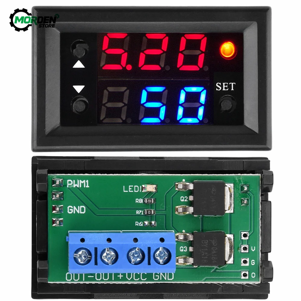 DC4-28V LED 10A High Power Mos Tube Field Effect Transistor PWM Regulation Electronic Switch Speed Control Dimming Motor Module