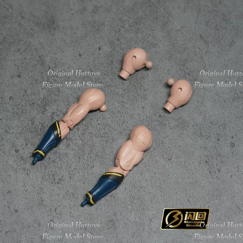 Manipple Studio-soldado masculino a escala 1/12, el Wolverine reemplaza el brazo muscular apto para figura de acción SHF de 6 pulgadas, modelo de cuerpo de muñeca