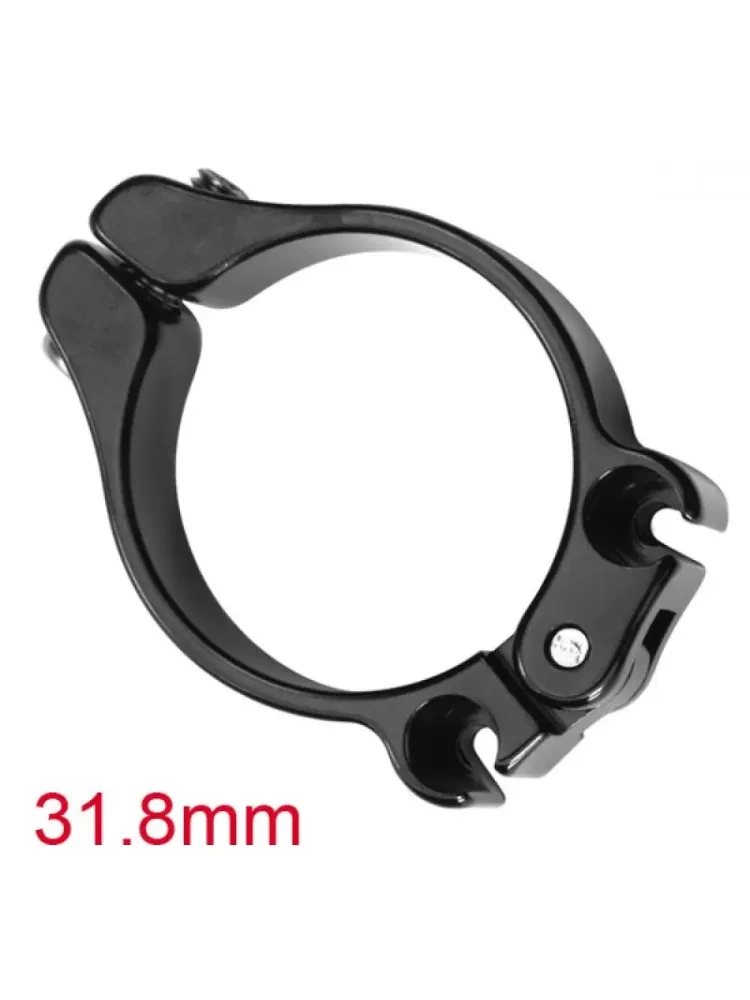 AliExpress NONE 28.6/31.8/34.9mm Fixed Gear Shifters Brakes Front Derailleur Aluminium Double-Hole Cable Hanger Cable Stopper Cable Guide