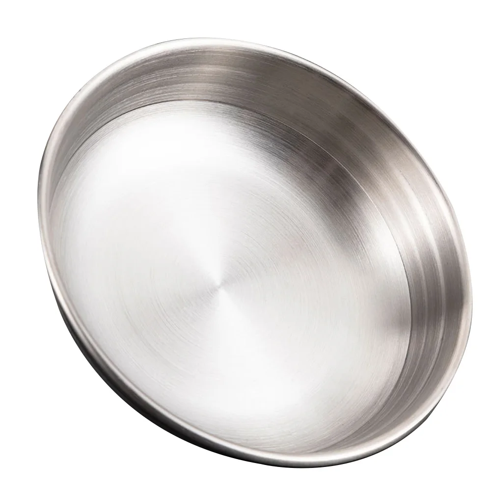 

Pickle Dish Stainless Steel 304 Sauce Dipping Bowls Condiment Platters Home Restaurant Use Rustproof Plates