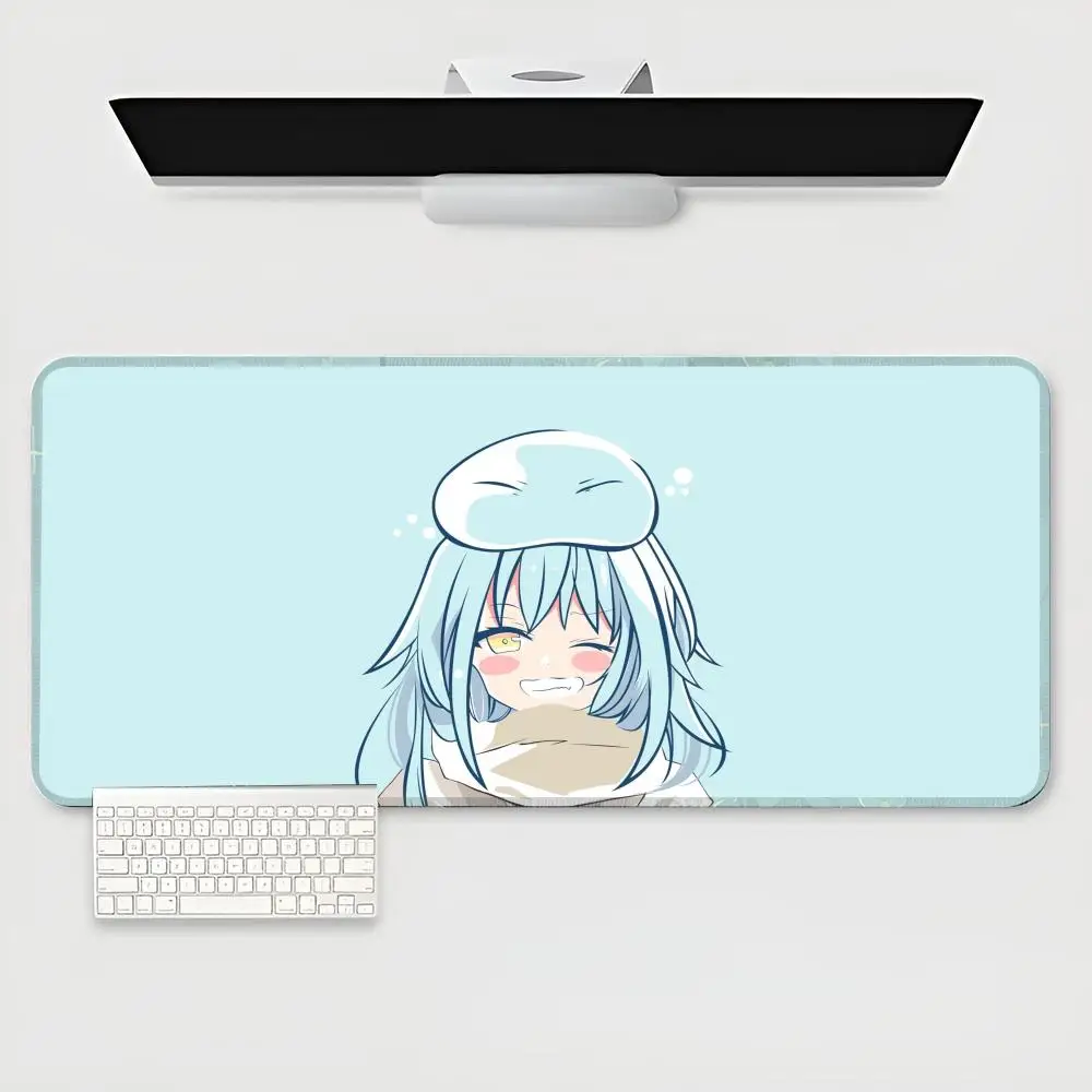 Got Reincarnated As A Slime     Mouse Pad game teclado XXL Mouse Pad Large Computer Laptop Non-slip Keyboard Desk Mat Mousepad