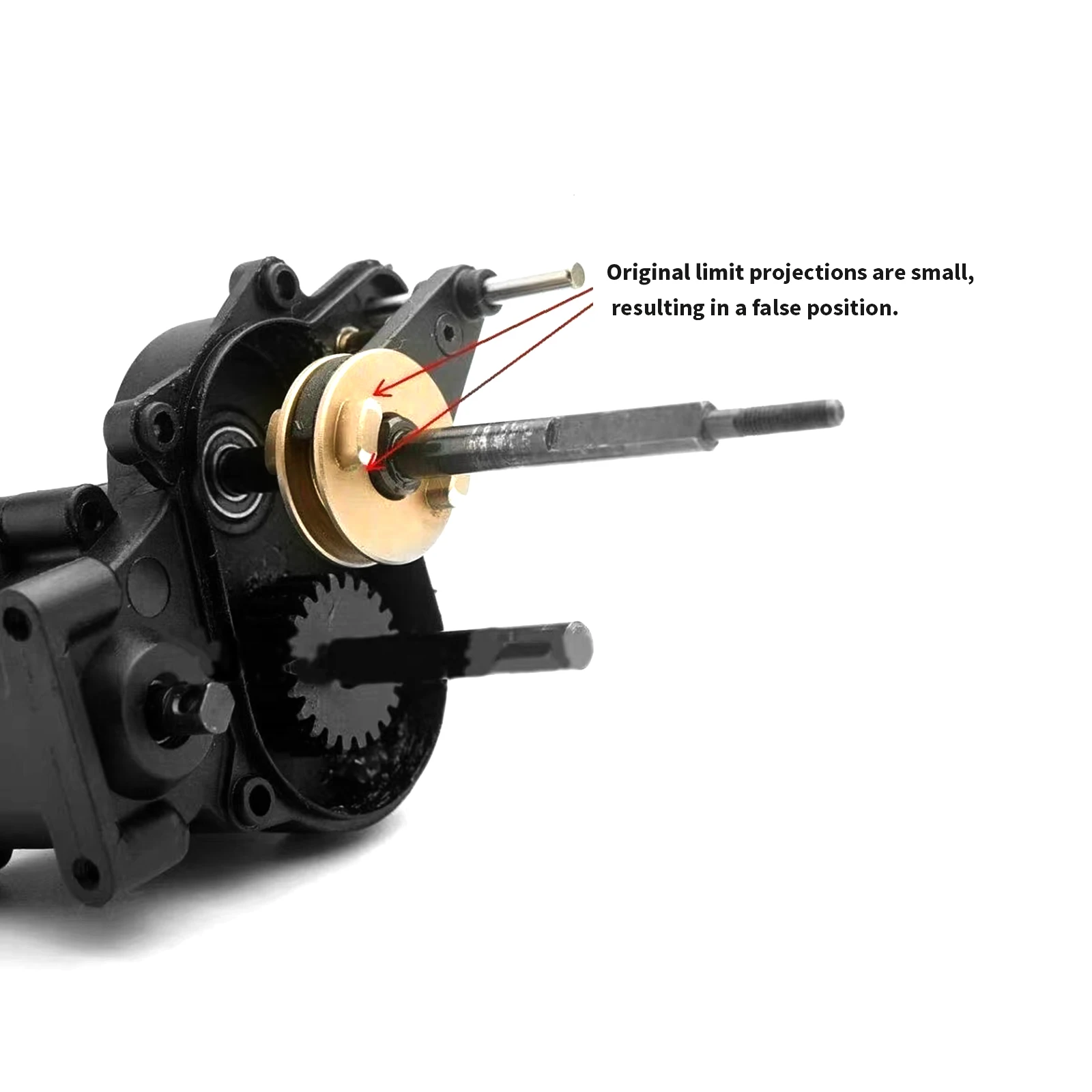 Speep Conversion Shaft Paddles Gear for YiKong YK4082 YK4083 YK4102 GearBox Replaced Original 13016