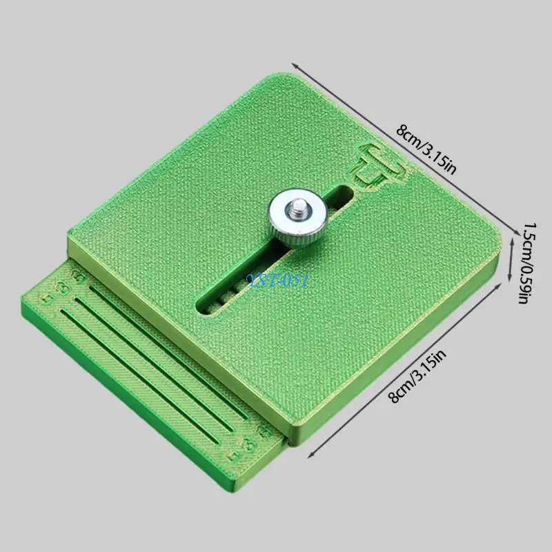 E15A Professional Adjustable Wrap Cutting Template Tool Furniture Film Precisely Cutting Guide Tool Enduring