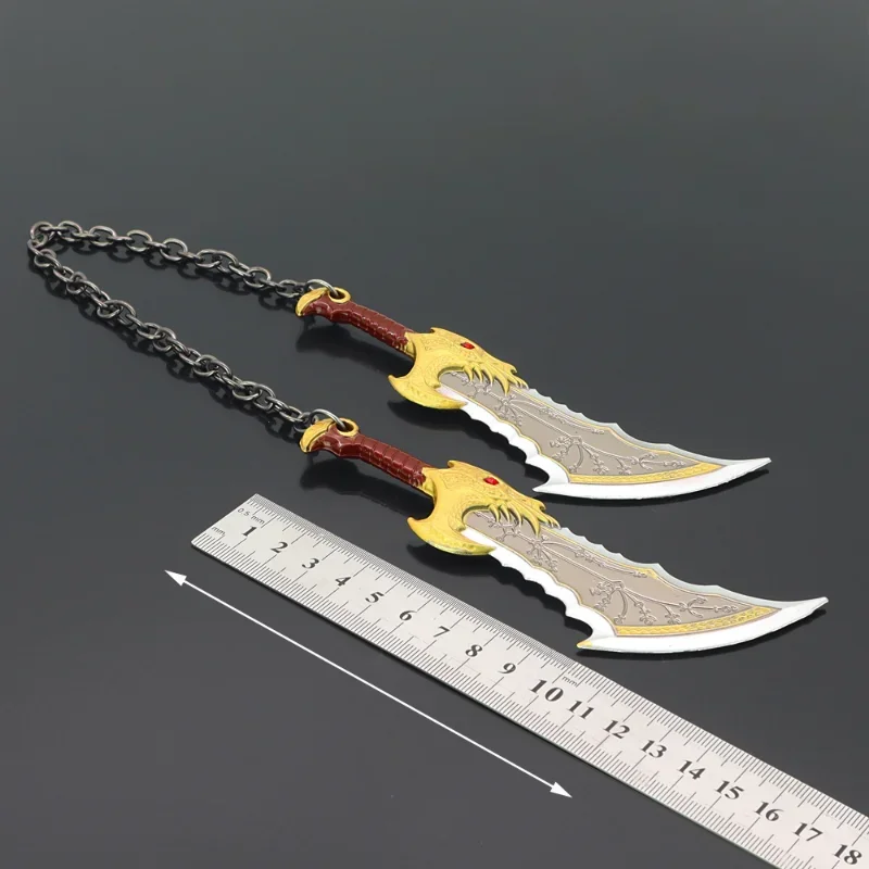 God of War Weapon Blade of Chaos Kratos The New Sword Metal Weapon Model Katana Sword Samurai Toy Anime Game Gift Toys for Boys