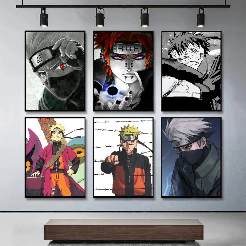 Bandai Anime Naruto plakat obraz na płótnie nie ramka do obrazu ozdobny obraz obraz dekoracyjny zdejmowany sztuka do salonu nadruk