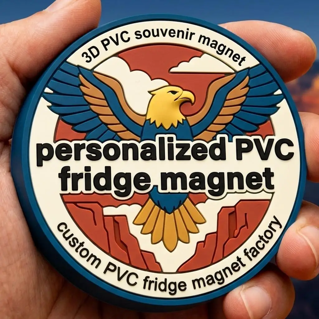 Wholesale Custom Soft PVC Fridge Magnet Personalized Logo Rubber Refrigerator Magnet OEM Supplier