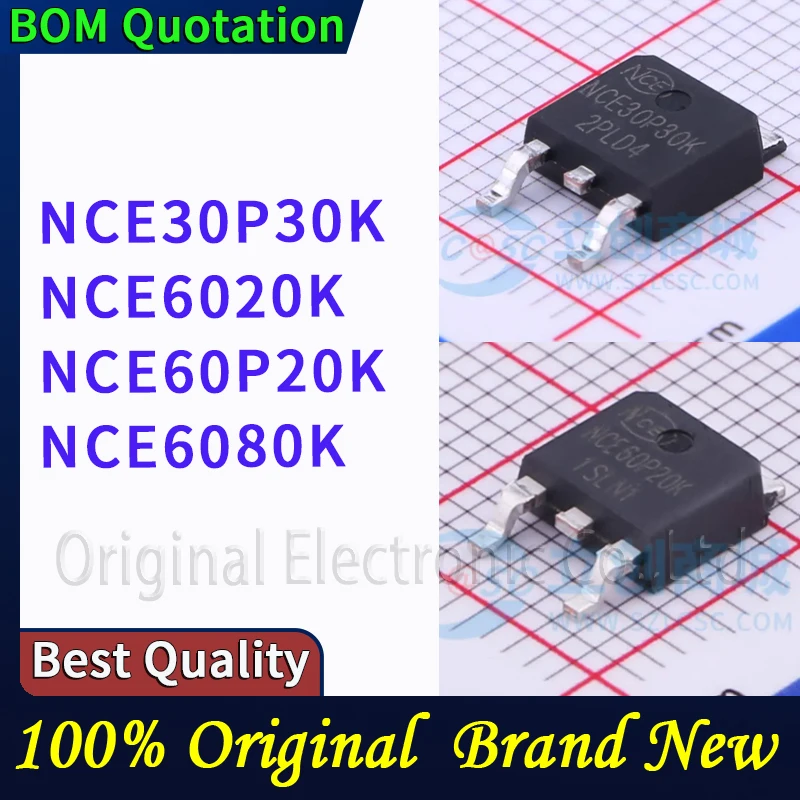 

5 шт./лот NCE30P30K NCE6020K NCE60P20K NCE6080K В наличии Оригинальные высококачественные