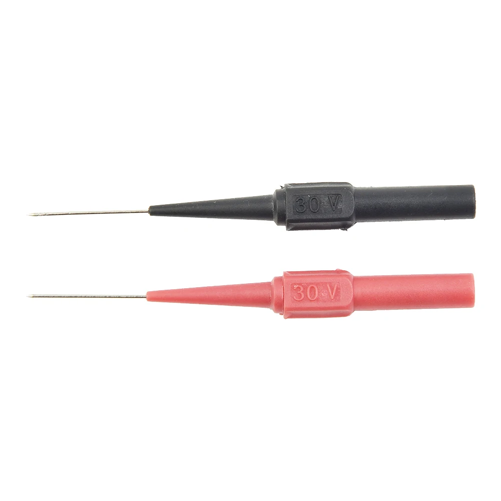 

Two Color Probe Test Probe Soft Handles Anti Breakage Copper Needles Stainless Steel Tools 10pcs Accessory Suitable