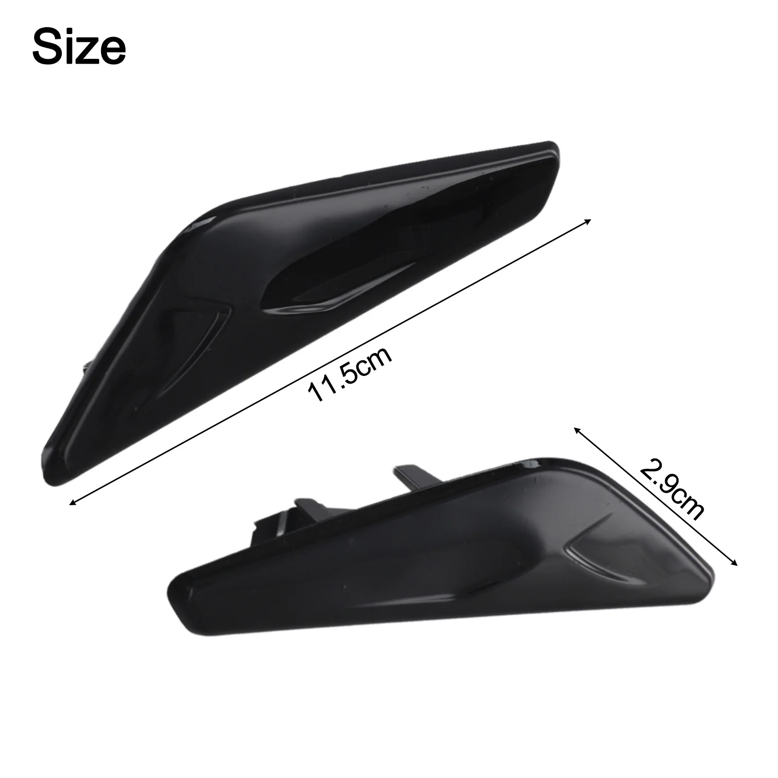 

Premium Front Fender Trim for BMW X3 X4 For F25 F26 2015 2018 OEM 51117338570+51117338569 Perfect for Vehicle Upgrade