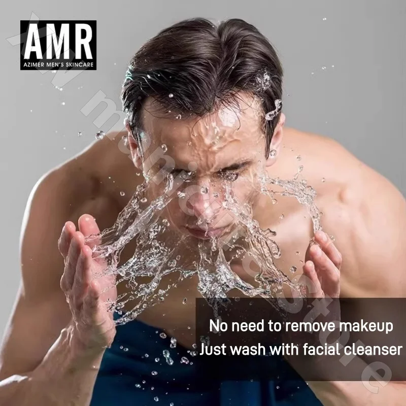 AMR Men's Non-Face Cream BB Cream Moisturizing and Brightening Skin Tone Natural Concealer Non-False White 50g