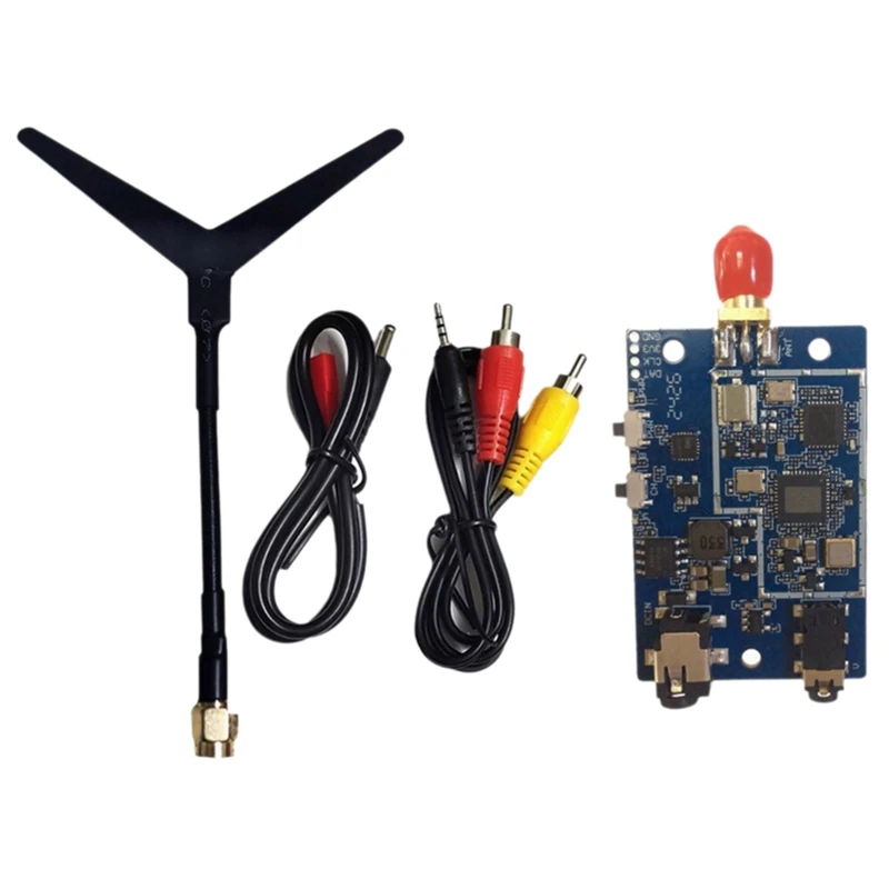 

Y51A-1.2G 9 Channels VRX Receiver FPV Audio Video Receiver With AV Interface Output For RC FPV Drone Airplane