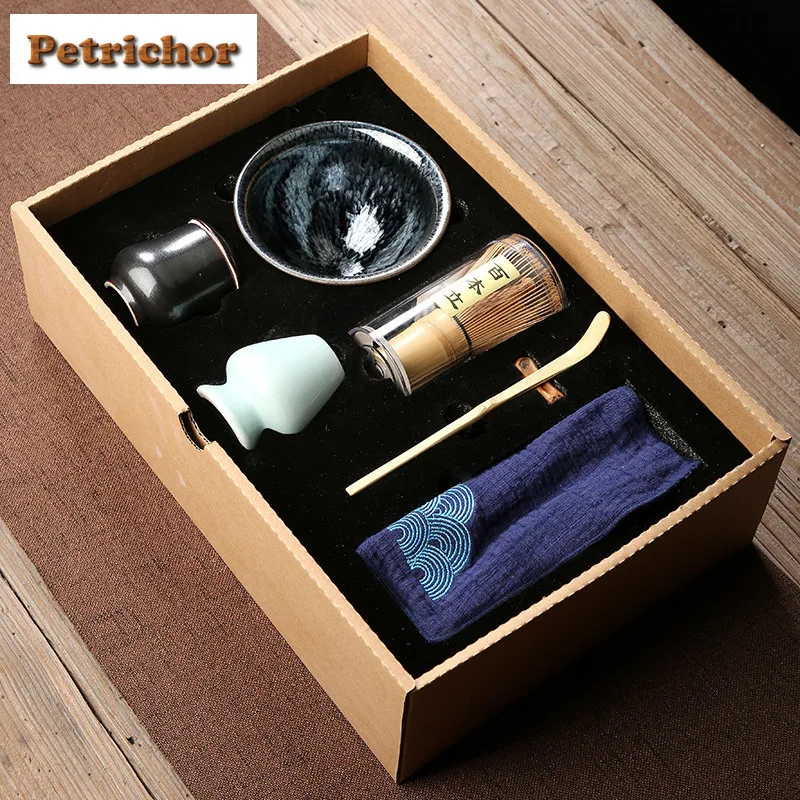 

Japanese Tea Dish Matcha Whisk Utensils Set And Matcha Formatcha Bowl Tray Bamboo Whisk Tea Canister Tea Ceremony Accessories