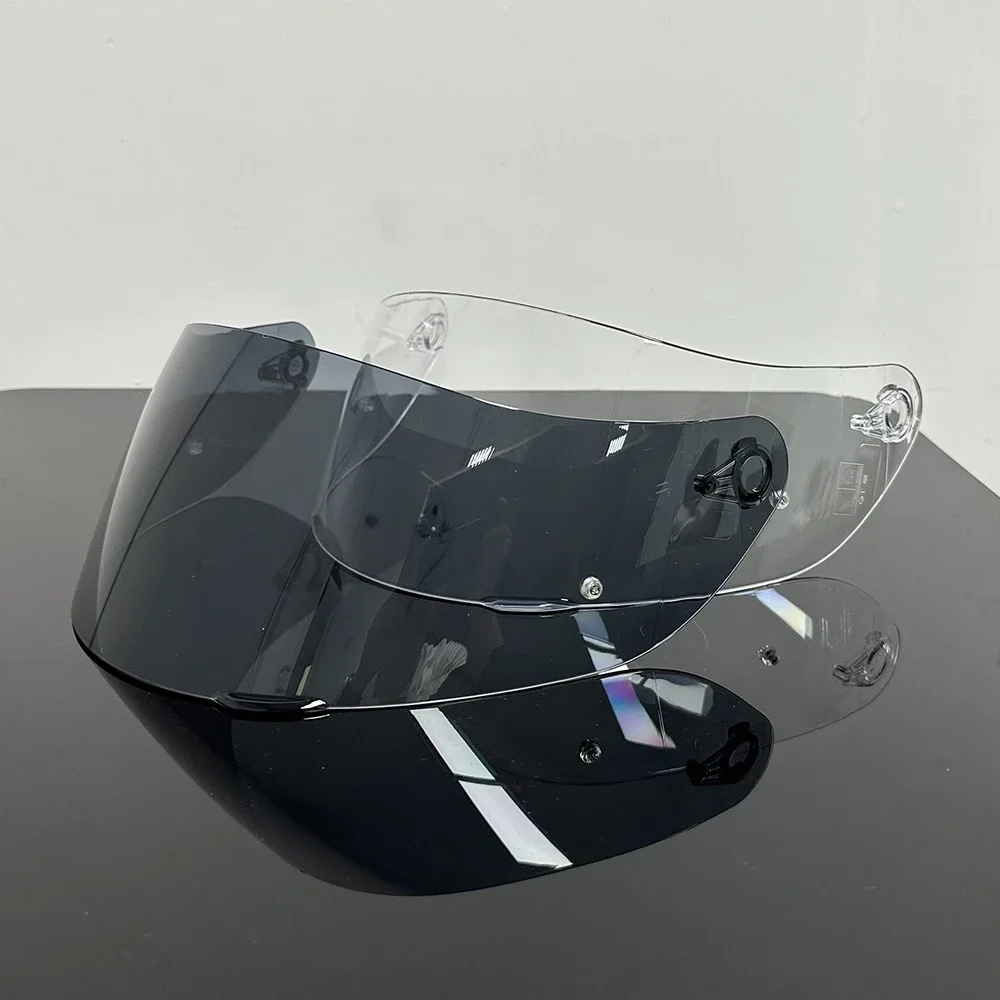 Motorcycle Helmet Visor plating silver Deep Smoke Replacement Lens helmet Visor Fit for AGV K1 K3SV K5