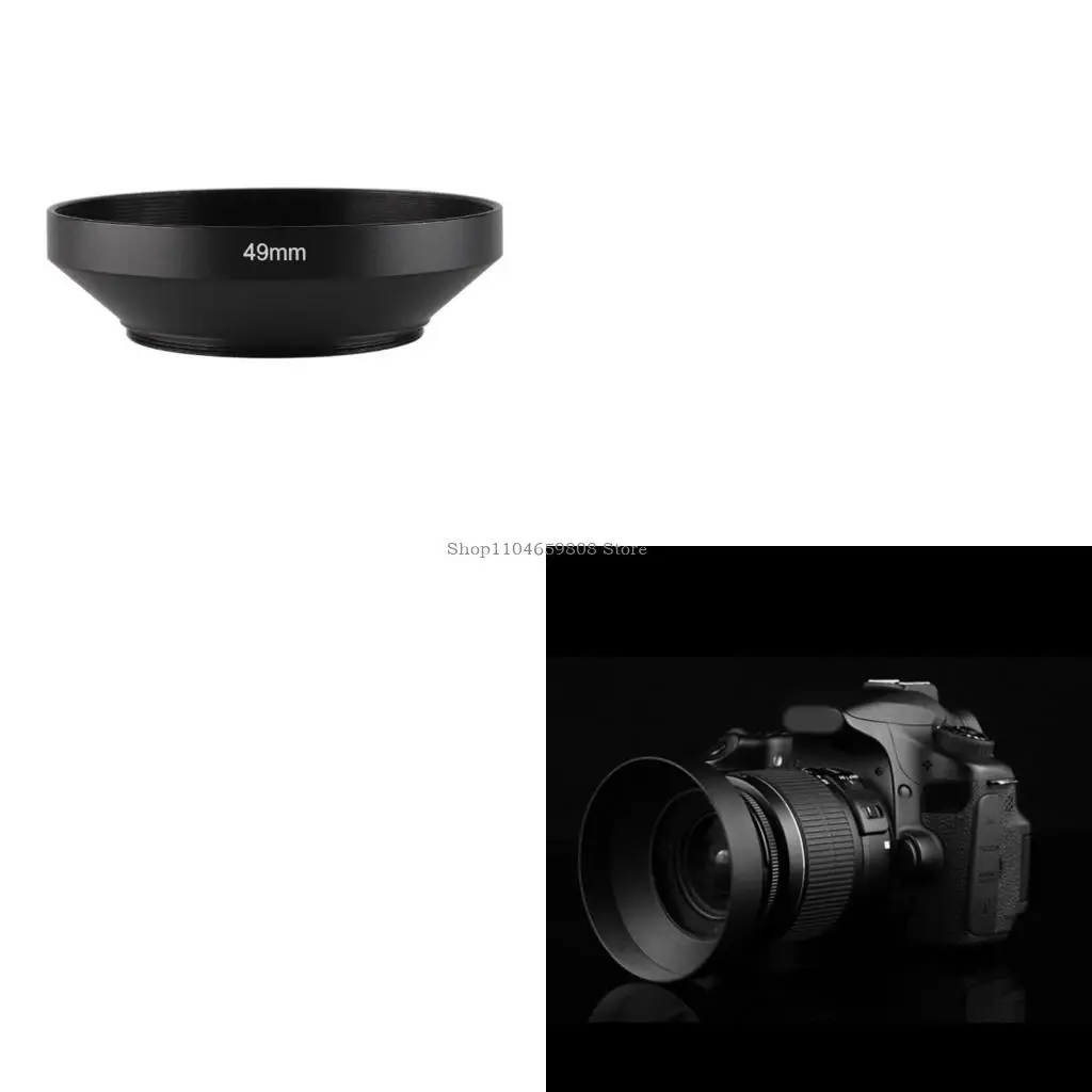 

Metal Lens Hood 62mm 72mm 77mm 82mm 39mm 40.5mm 43mm 46mm 49mm 52mm 55mm 58mm for DSLR Cameras Superior Protections
