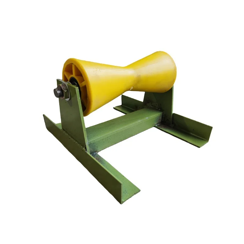 Managed Wheel 250 Pipe Bracket Pulley Roller Wheel Pipe Roller Gas Pipeline Tool Bearings