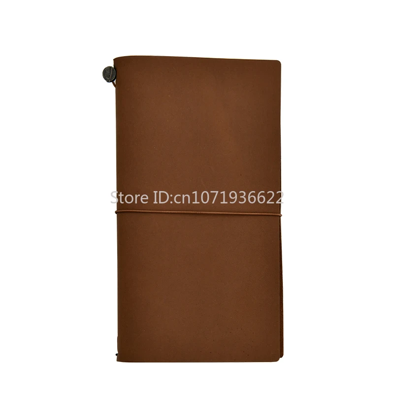 TRC Midori Notebook TN TRAVELER'S asli Jepang Tipe Passport kulit sapi seri Notebook dengan Notebook perjalanan