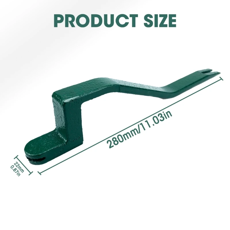 Extracteur bardeaux toit pour meubler, extracteur clous, barre levier, bricolage en forme serpent, outil
