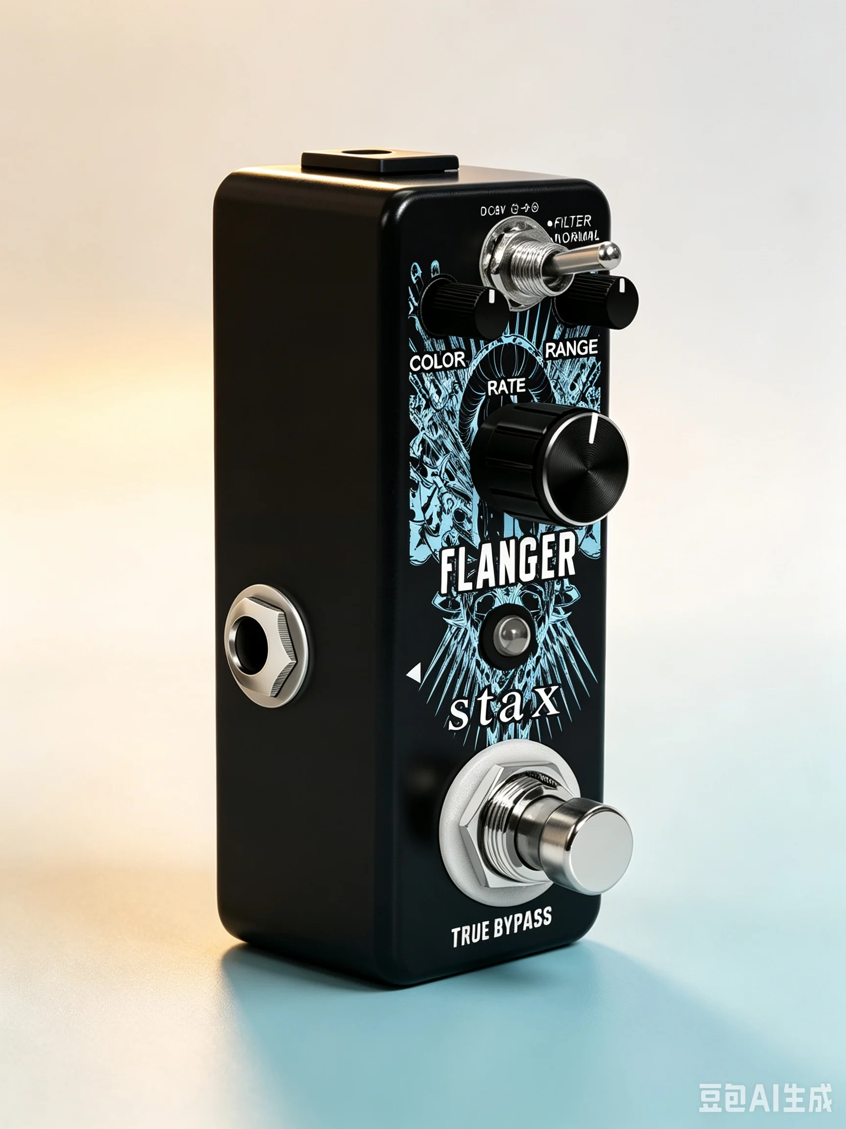 STAX LEF-312 Pure Analog Flanger Guitar Effect Pedal With Static Filtering True Bypass Full Metal Case