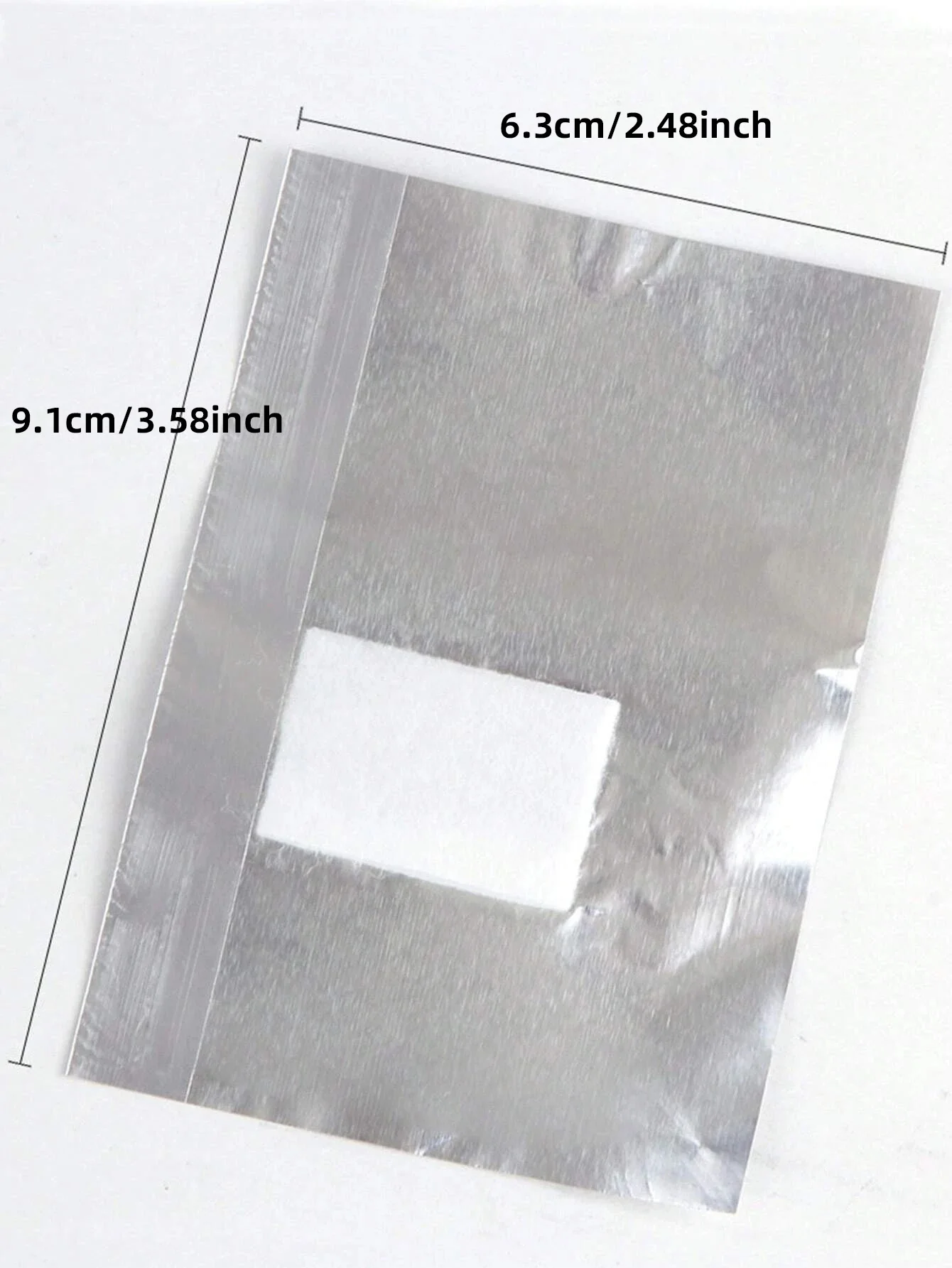 알루미늄 호일 젤 네일 광택제 리무버 랩, 아세톤 네일 아트 액세서리, 흡수 제거 클리너, 살롱 매니큐어 도구, 100 개