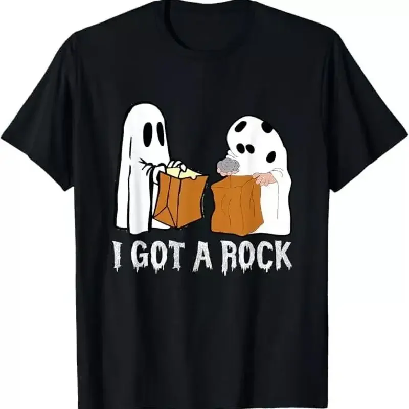 Funny Boo Ghost Scary I Got A Rock Halloween T Shirt Webp