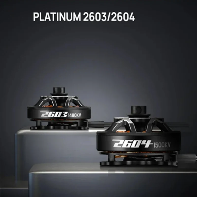 HobbyWing PLATINUM 2603/2604 Motors for 80g-300g F3P Indoor Toy Cars Paired with Platinum 18A V5 F3P ESC