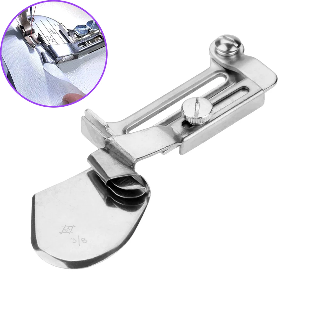 

1Pc Flat Car Hem Pull Cylinder Lock Stitch Machine Curling Presser Foot A11 Industrial Sewing Machine Spare Parts Multiple sizes