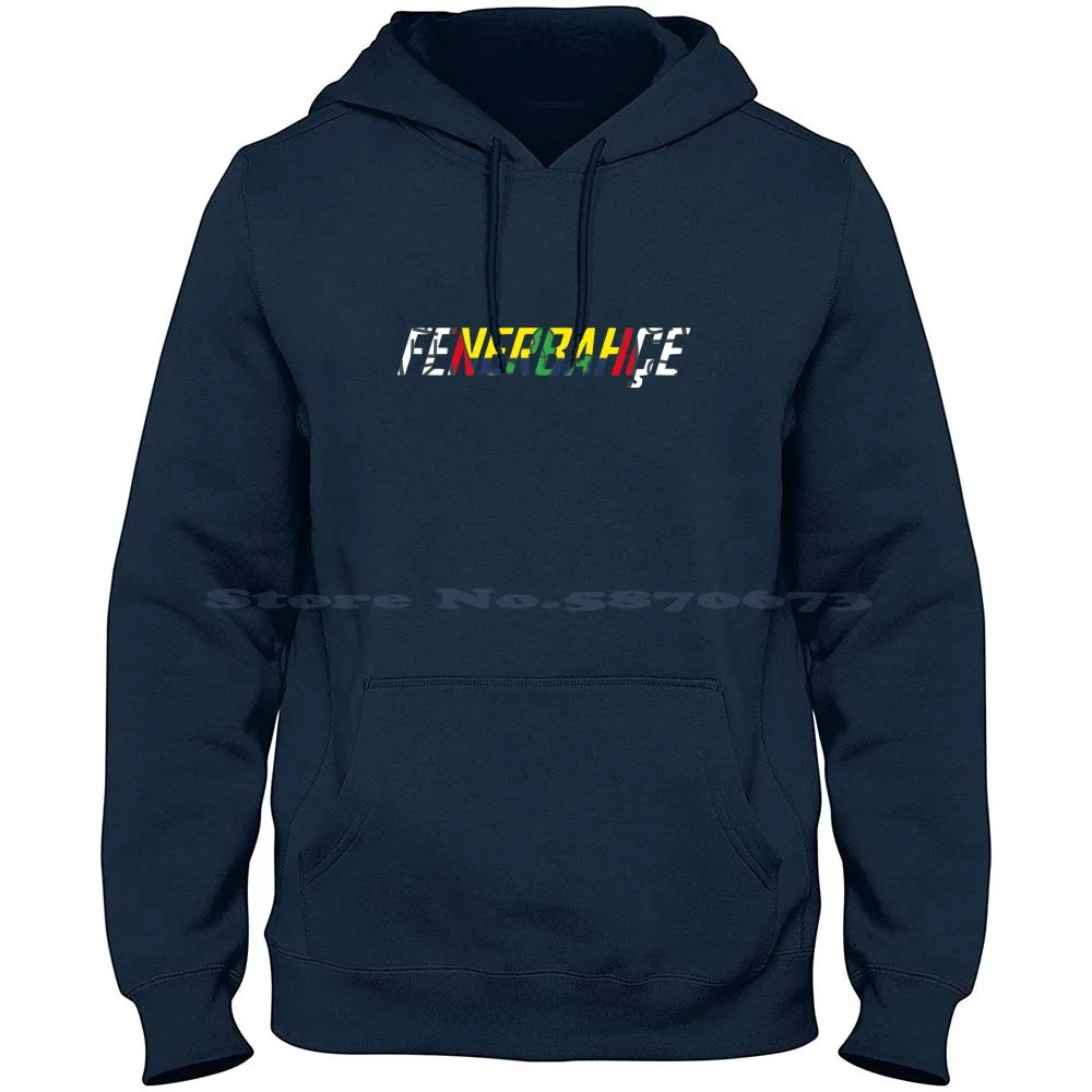 Fenerbahce 100% Cotton Hoodie Fenerbahce Sk Turkish Team Turkish Football Turkish League Futbol Soccer