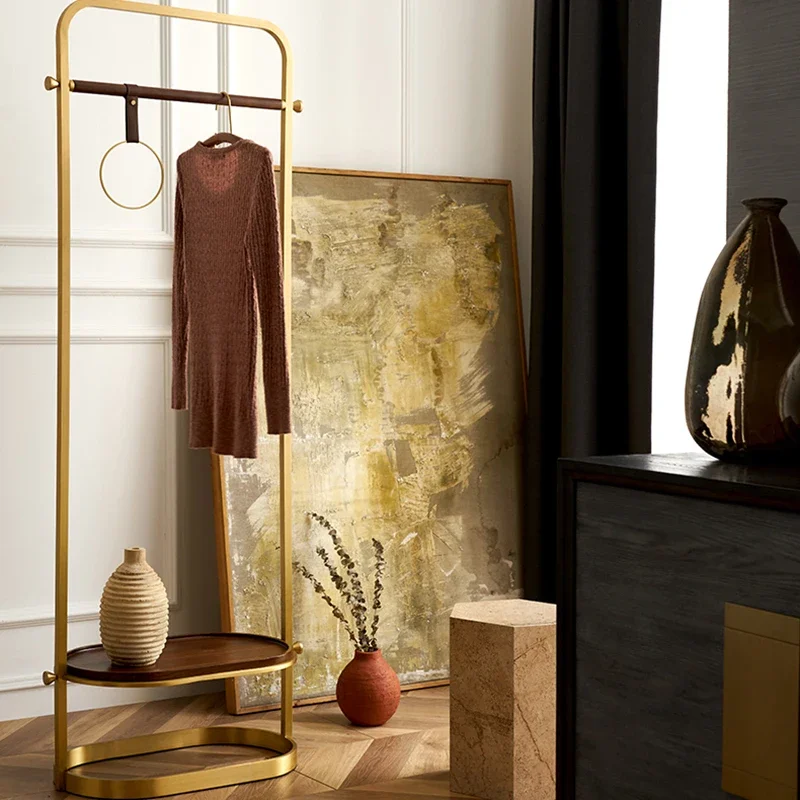 c13-Nordic Modern High-end Coat Racks Designer Luxury Dressing Rooms Bedroom Coat Racks Living Room Home Furniture Perchero