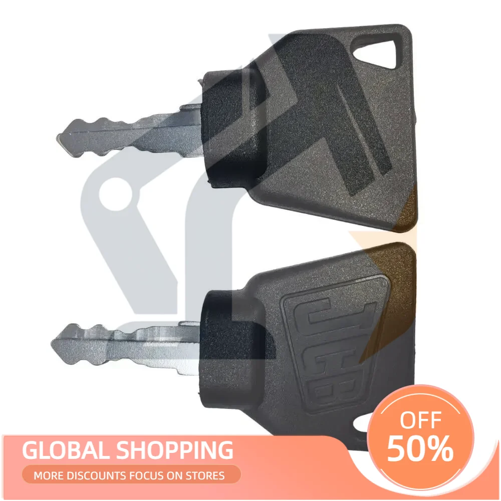 

Ignition Start Key Shell Fob Switch Starter For Jcb 3cx Excavator Digger Accessories Digging