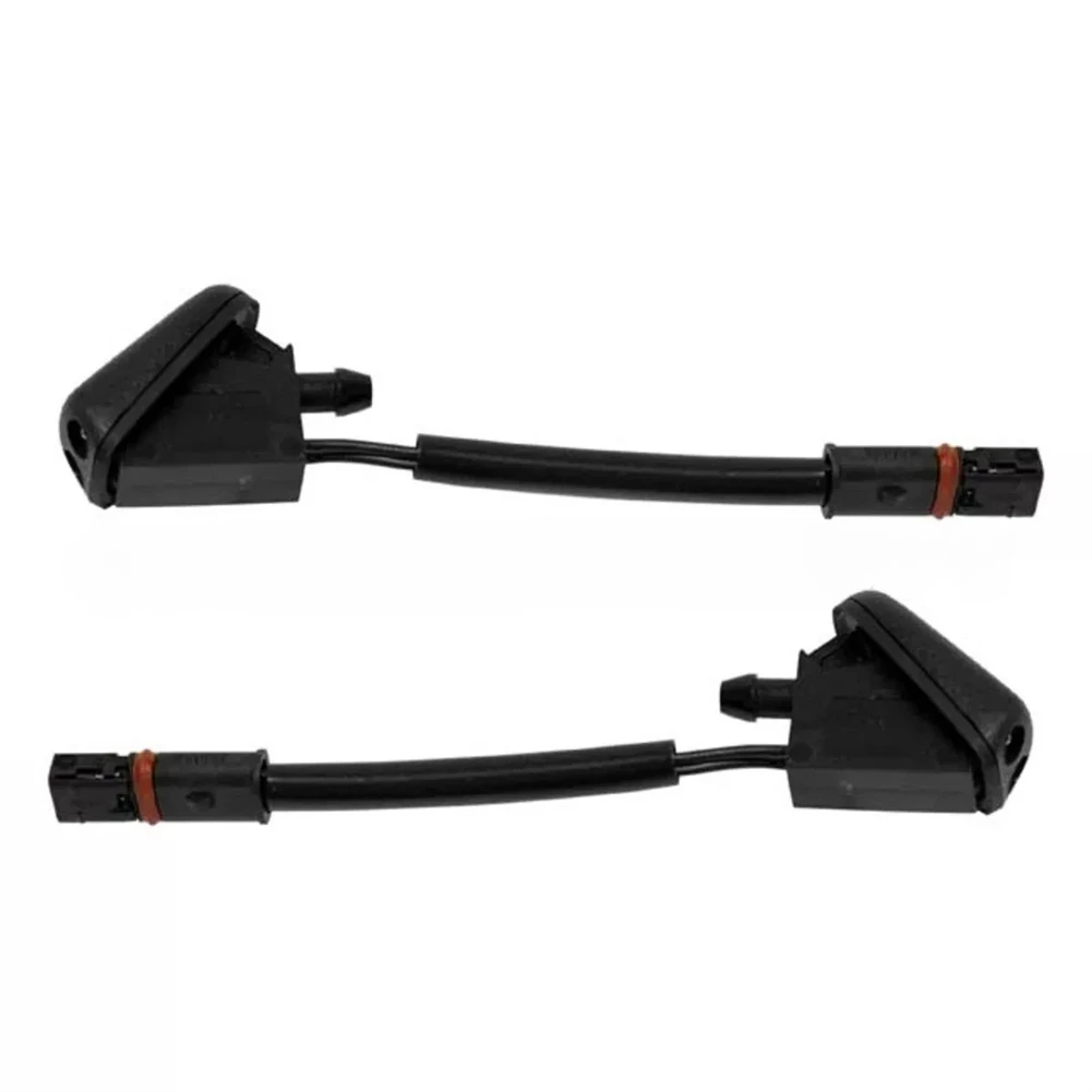For Windshield Cleaning Black Washer Nozzle Plastic Construction Brand New Condition Stable Characteristics For Mini Clubman R55