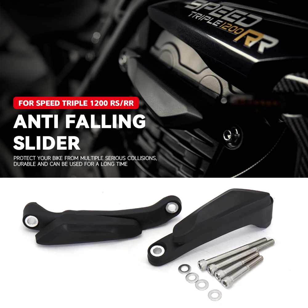 For SPEED TRIPLE 1200 RR RS Motorcycle Frame Slider Falling Crash Protector Engine Protection For Speed Triple 1200RS 1200RR