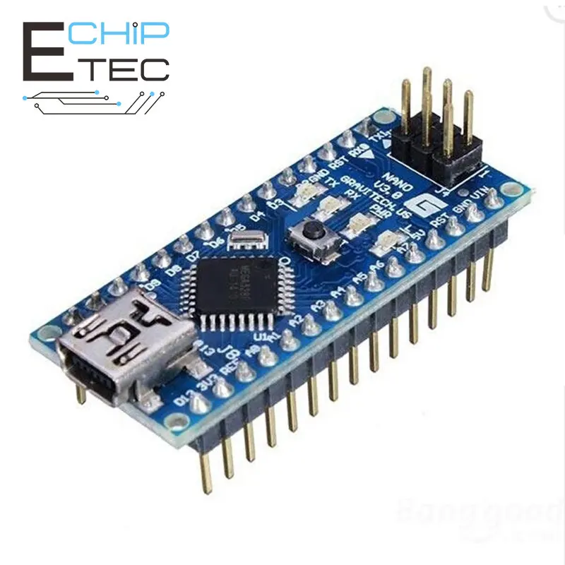 

Free shipping Mini USB Nano V3.0 Controller ATmega328 5V 16M ORIGINAL FT232RL For Arduino Supports Win7 Win8