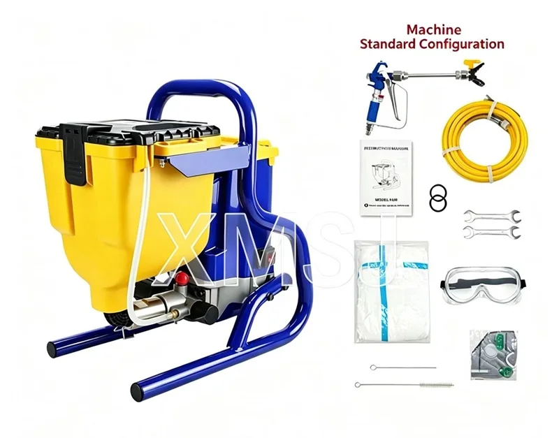 Small Airless Spray Machine 4.5L Paint Latex Paint, Thick Coating Rapid Filling Funnel Electric DIY Spray Machine