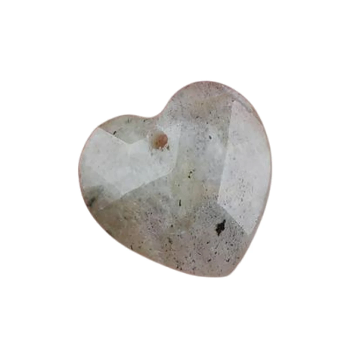 المبهر 13 مللي متر اللابرادوريت الأوجه القلب حجر الخرز 5 قطعة كريستال سحر ل الحب صنع المجوهرات الأوجه قلادة الأحجار الكريمة