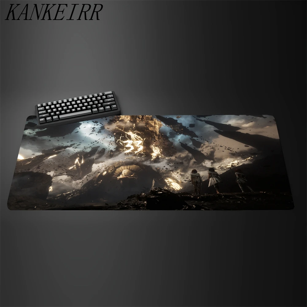 

Game Clair Obscur Expedition 33 Mousepad HD Printing Computer Gamers Locking Edge Non-slip Mouse Pad XXL Keyboard PC Desk Pad