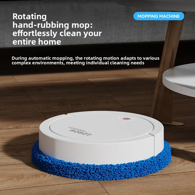 Smart Home Robot Vacuum Cleaner Wet/Dry Dual-Purpose Floor Mopping Home Cleaning Robot for Lazy People view 3