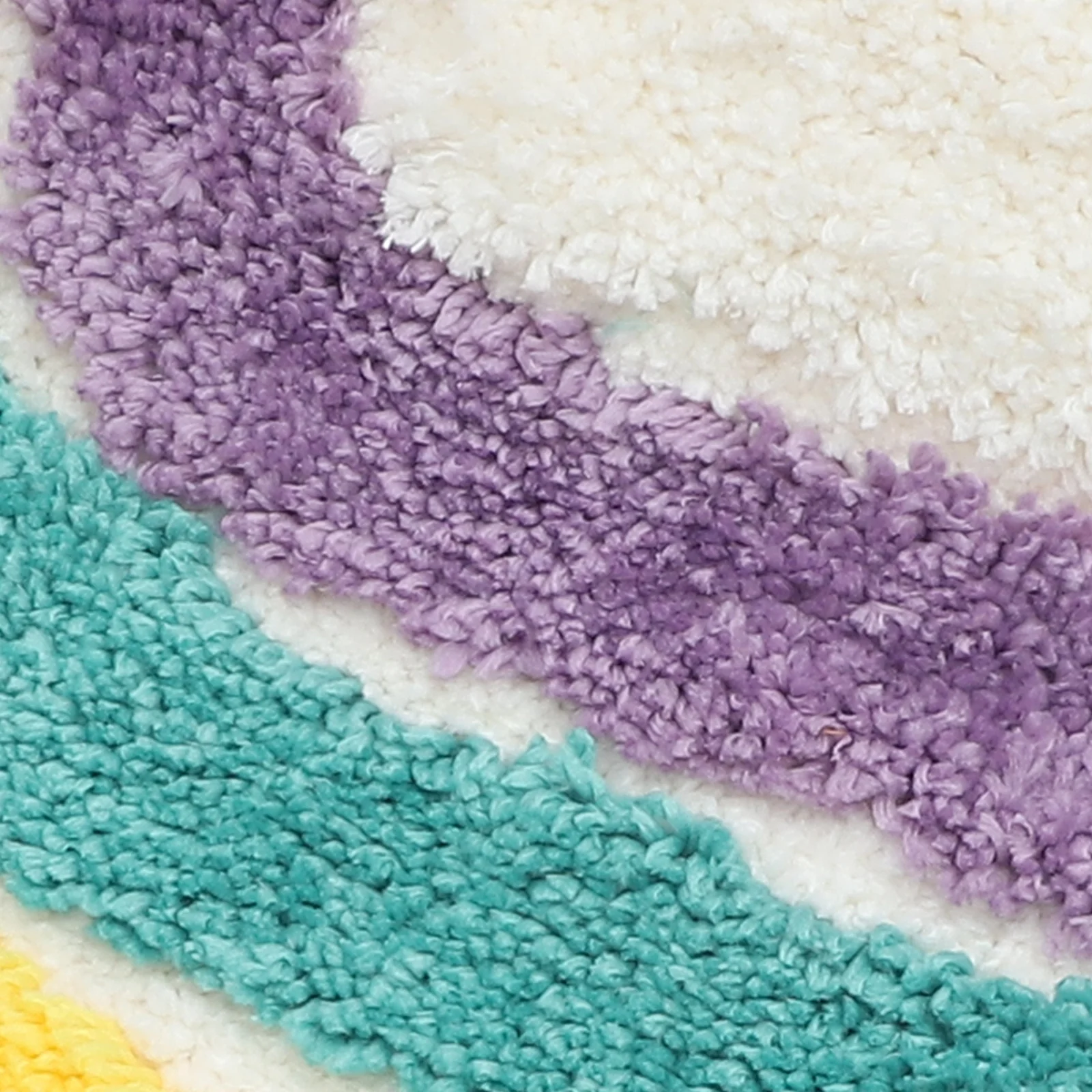 

Cat Litter Box Mat Rainbow Shape Nonslip Bottom Litter Capture Reduce Cleaning Frequency Durable Soft Pet Accessories