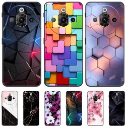 For ZTE Nubia Focus Pro Case Z2351N Black Silicone TPU Soft Phone Cover for Nubia Focus Pro 5G Protective Back Shells 6.72