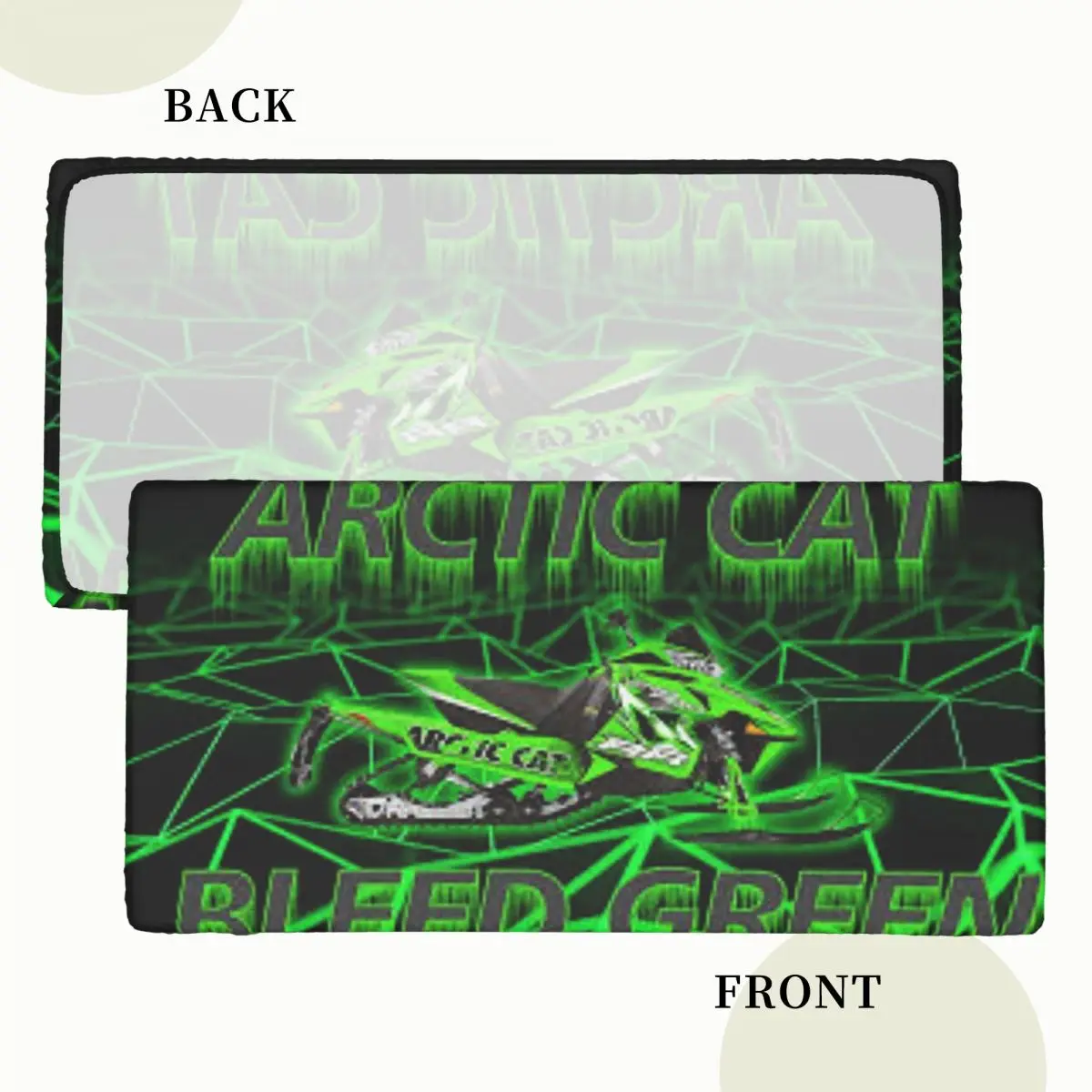 Arctic Cat Customized Rectangular Tablecloth Waterproof Table Cover for Dining Events Table Cloth