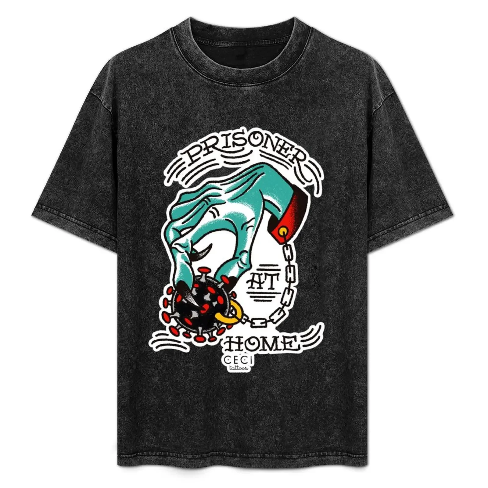 

Prisoner at home T-Shirt Dry Fit Athletic Short Sleeve Shirt